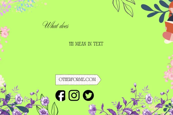 what does yh mean in text