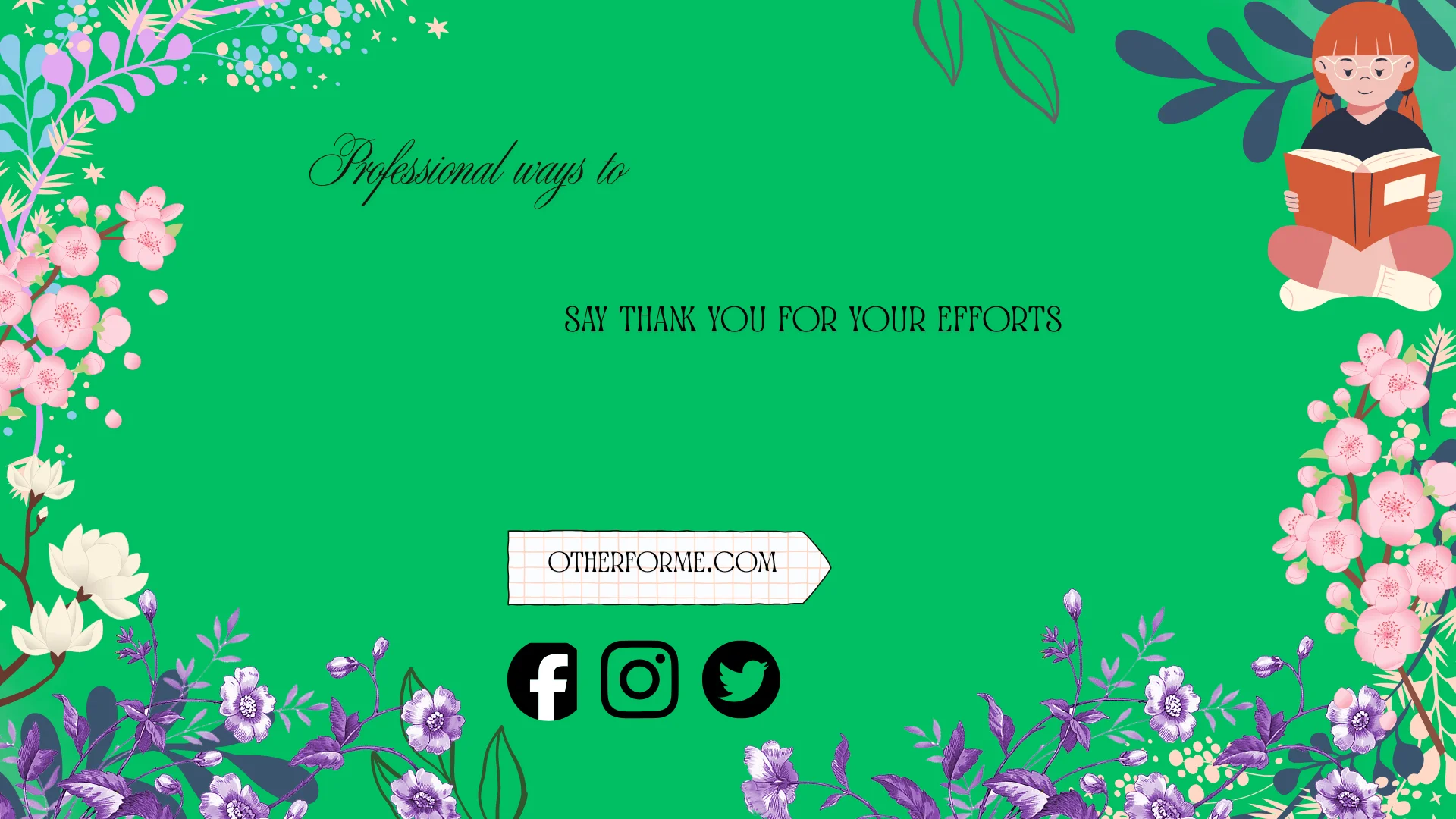 professional ways to say thank you for your efforts